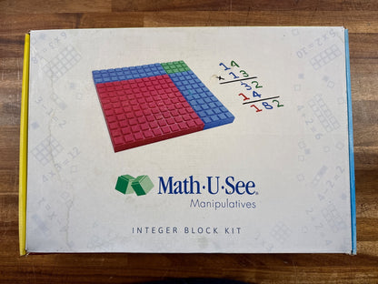 Math-U-See Integer Block Kit Manipulatives