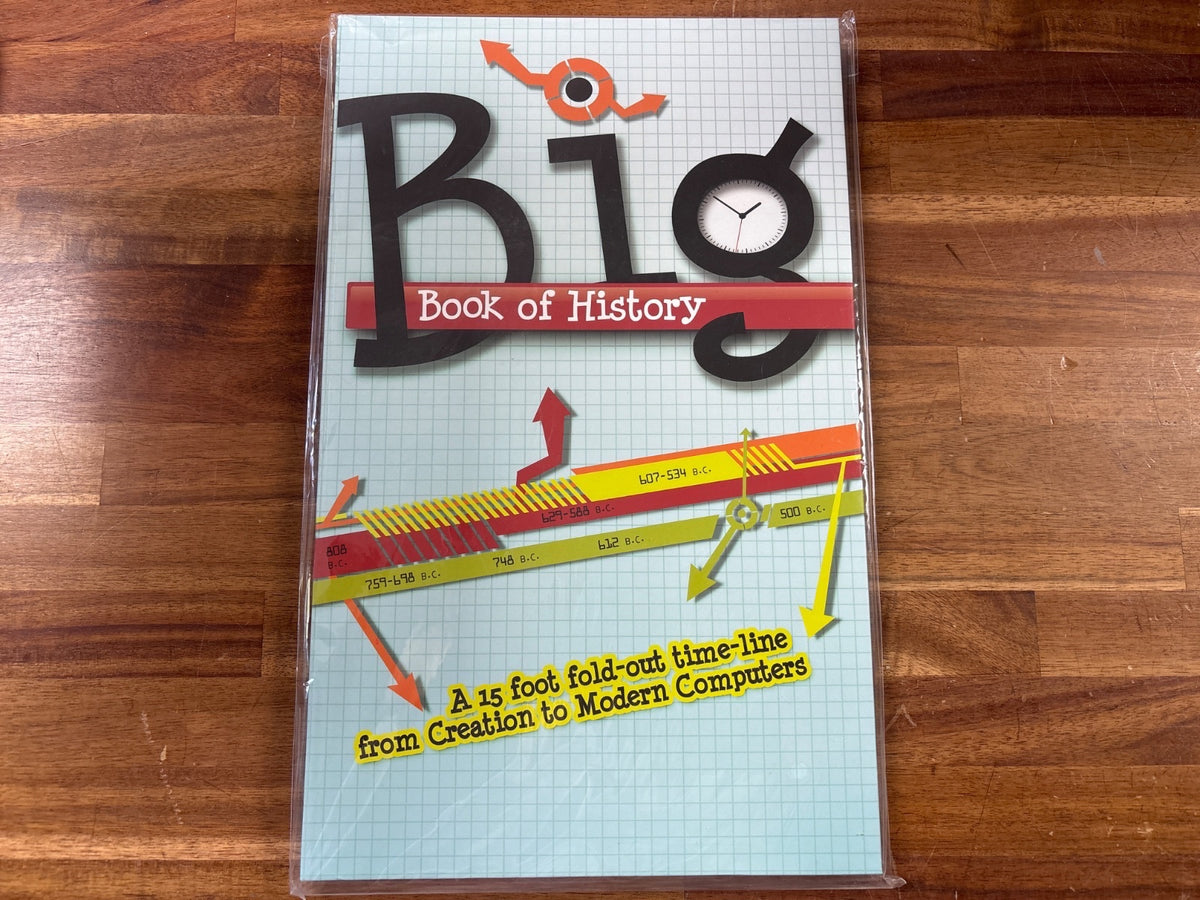 Big Book of History: 15-Foot Fold-Out Timeline, Ages 7+ — front cover