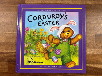 Corduroy's Easter Lift-the-Flap Book by Lisa McCue — front cover