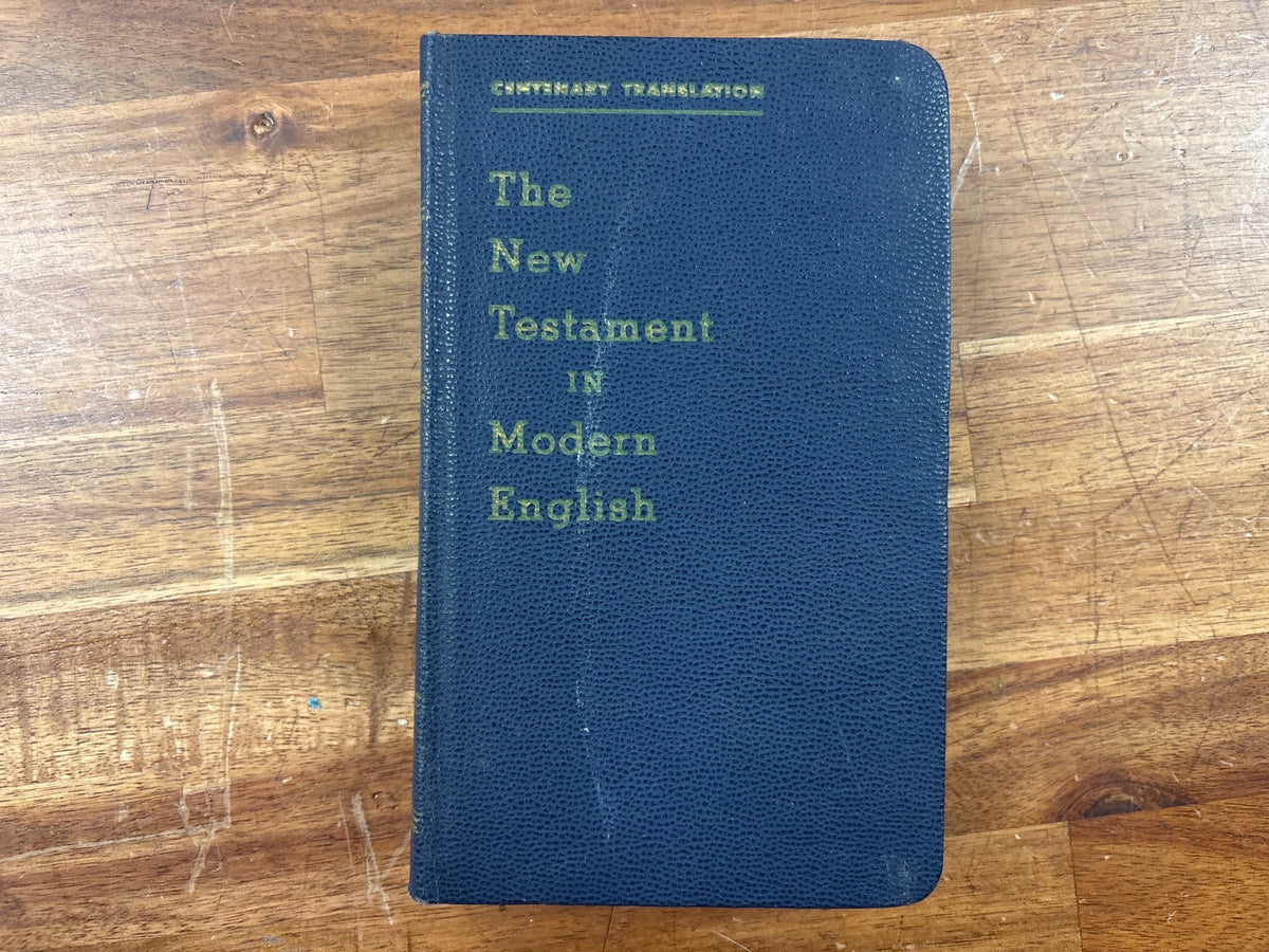 Centenary Translation New Testament in Modern English — front cover