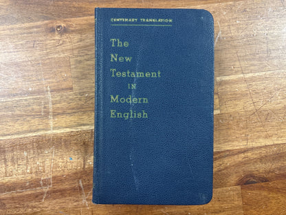 Centenary Translation New Testament in Modern English — front cover