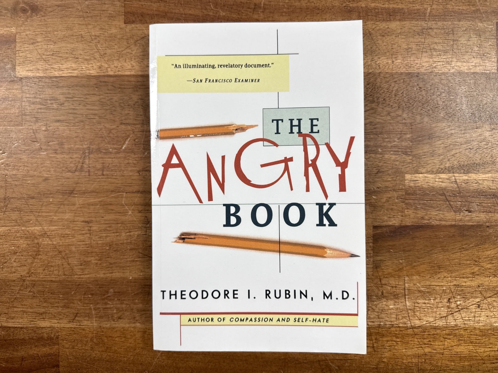 The Angry Book by Theodore Isaac Rubin, M.D. - Touchstone