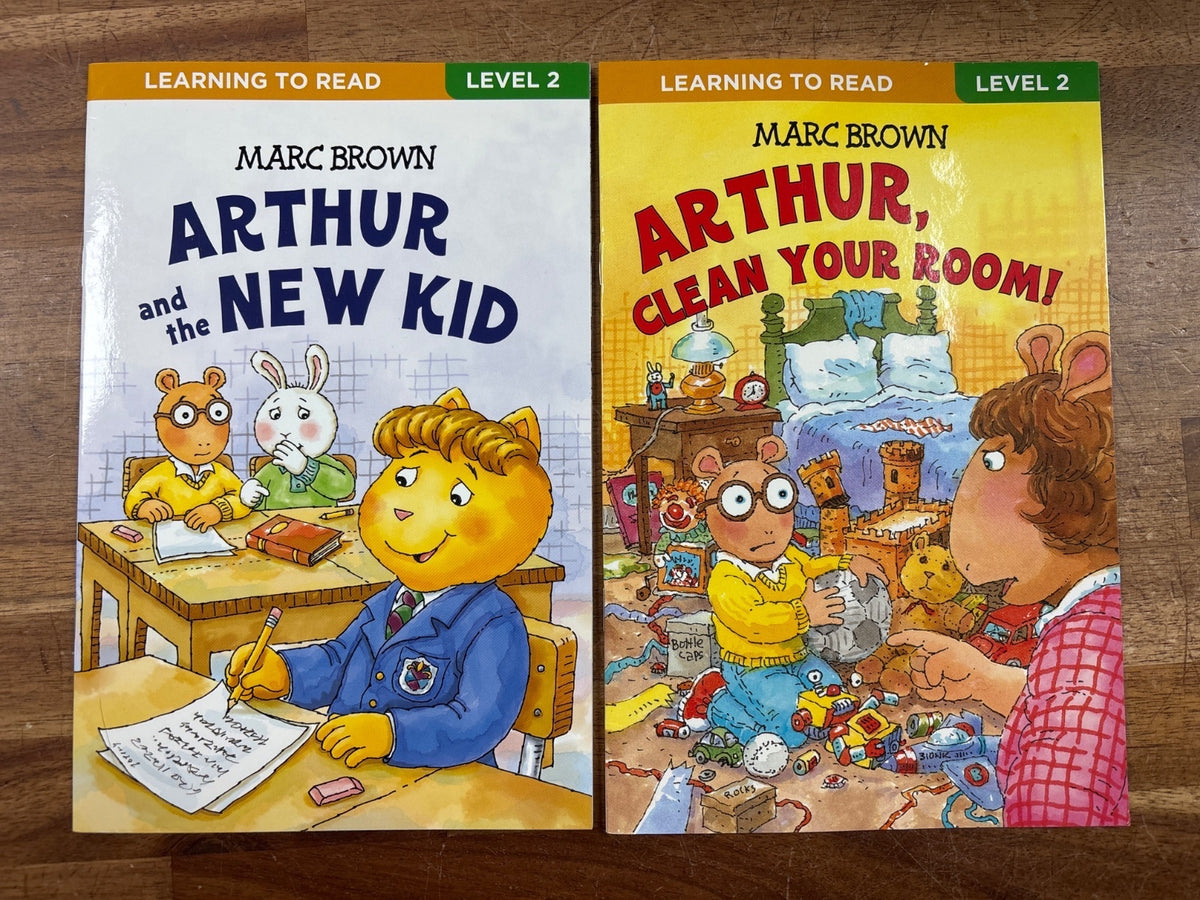 Marc Brown Arthur Level 2 Readers Set of 2 Books — front cover