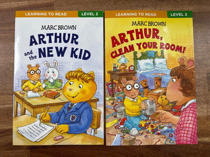 Marc Brown Arthur Level 2 Readers Set of 2 Books — front cover