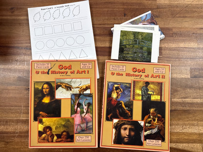 God & the History of Art I & II Curriculum Set - Stebbing