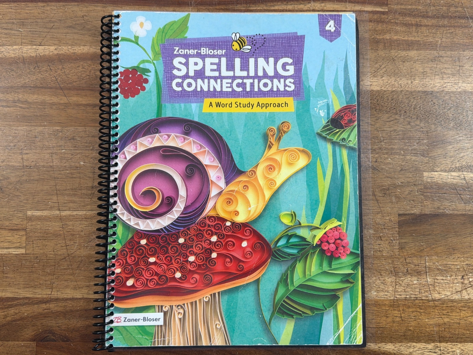 Zaner-Bloser Spelling Connections Grade 4 Word Study Workbook