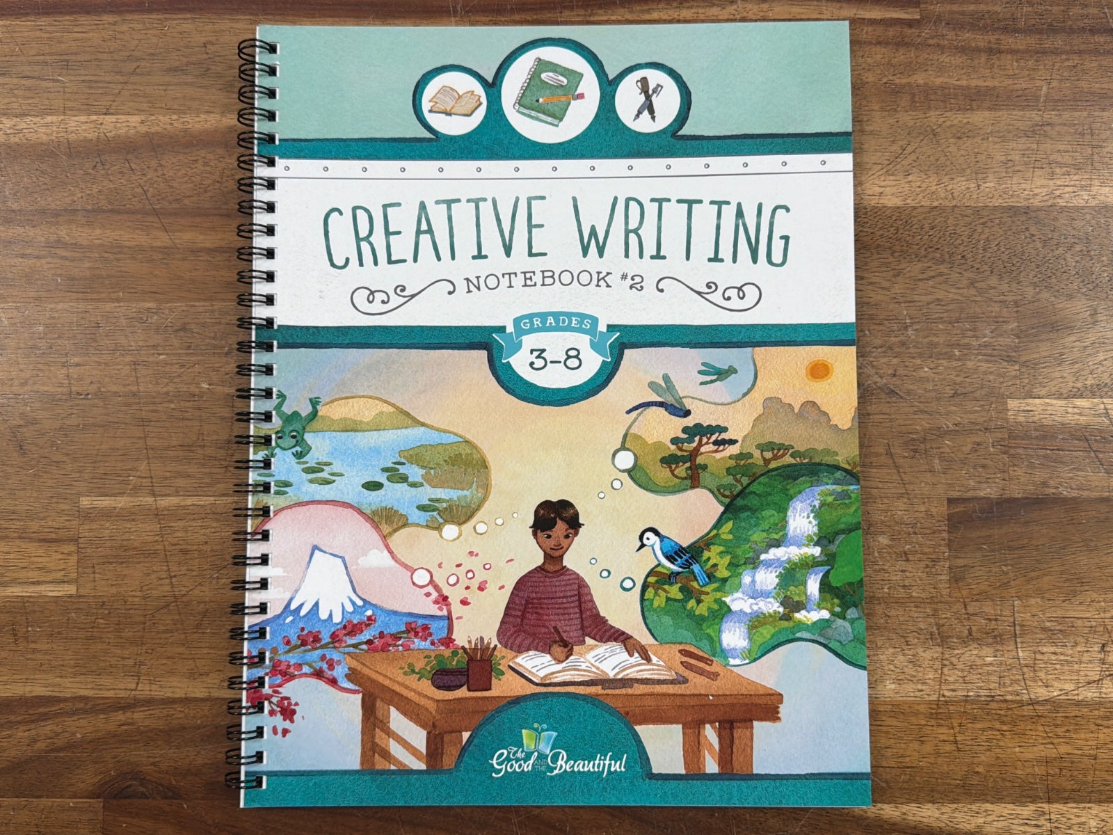 The Good and the Beautiful Creative Writing Notebook #2 Grades 3-