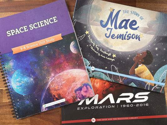 The Good and the Beautiful Space Science Bundle: Unit Study, Mae Jemison