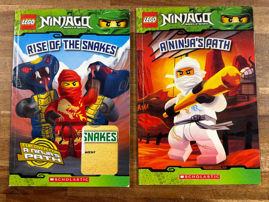 Lego Ninjago Flip Book: Rise of the Snakes & a Ninja's Path