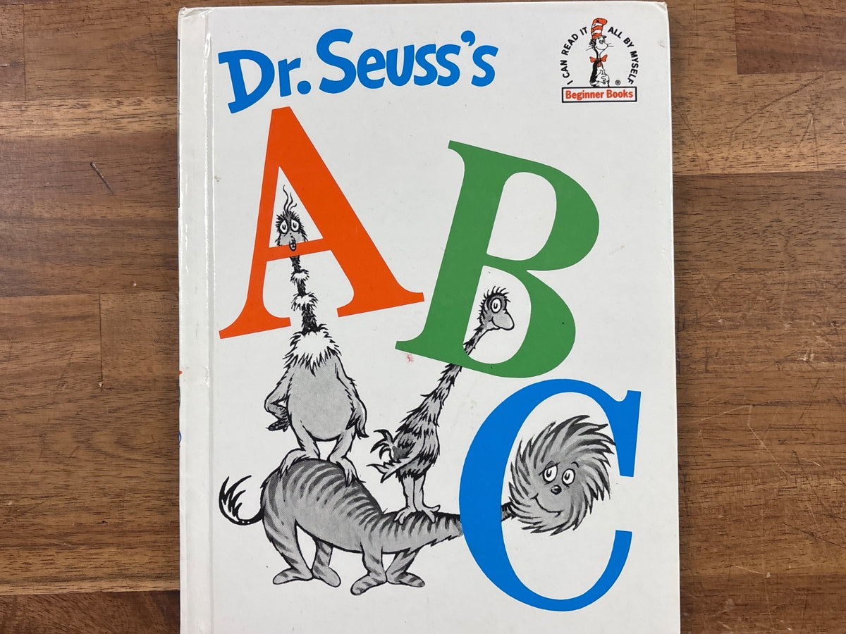Dr. Seuss's ABC Beginner Books Hardcover Alphabet Book