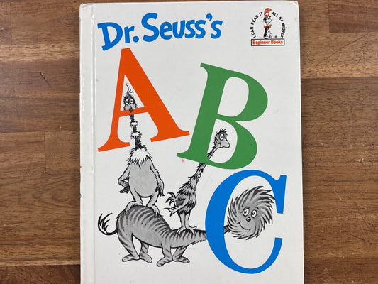 Dr. Seuss's ABC Beginner Books Hardcover Alphabet Book