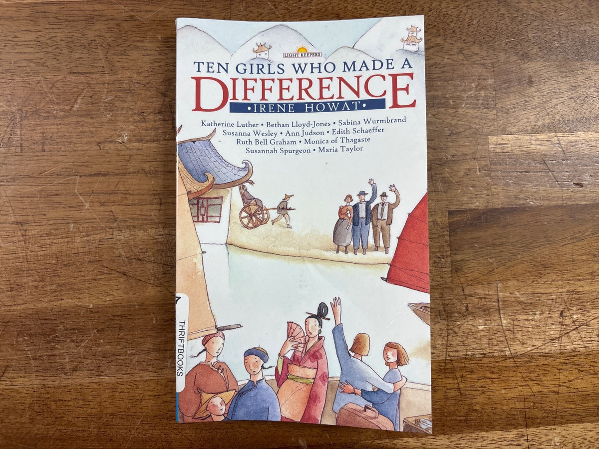 Ten Girls Who Made a Difference - Irene Howat, Light Keepers — front cover