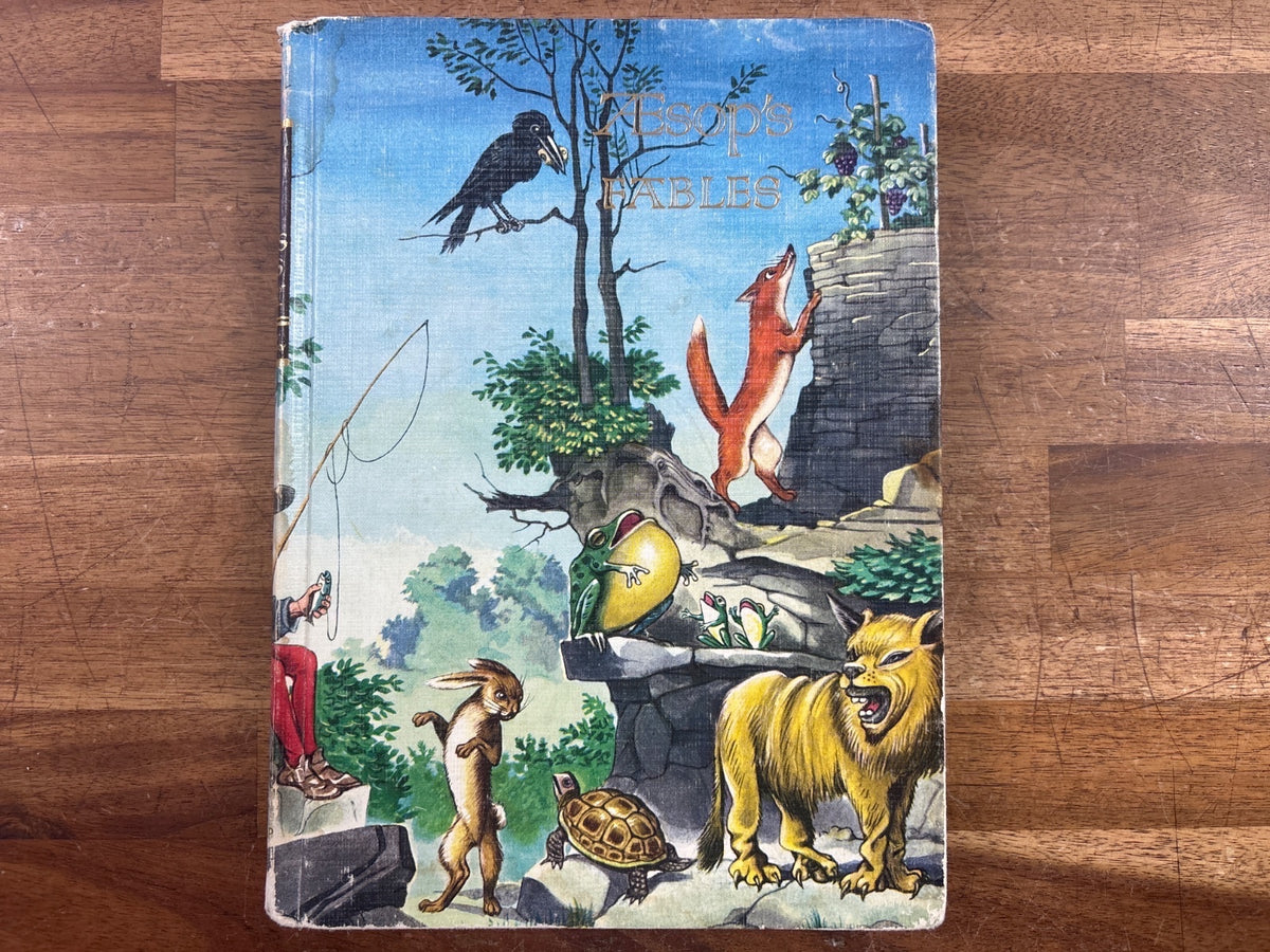 Aesop's Fables Illustrated Hardcover Children's Book