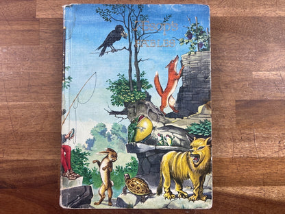 Aesop's Fables Illustrated Hardcover Children's Book