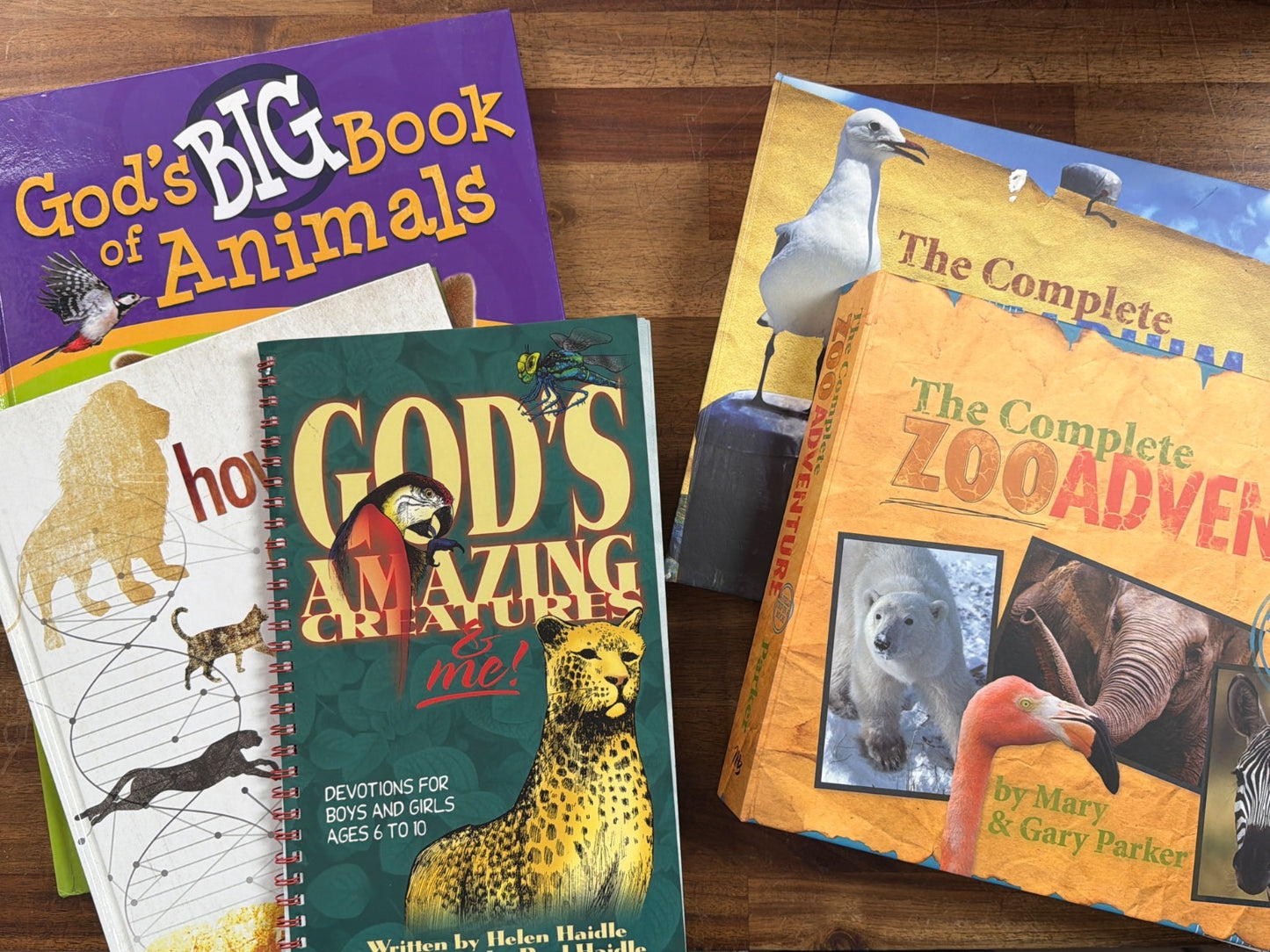 MB Homeschool Animal Studies Bundle: 4 Creation Books Set