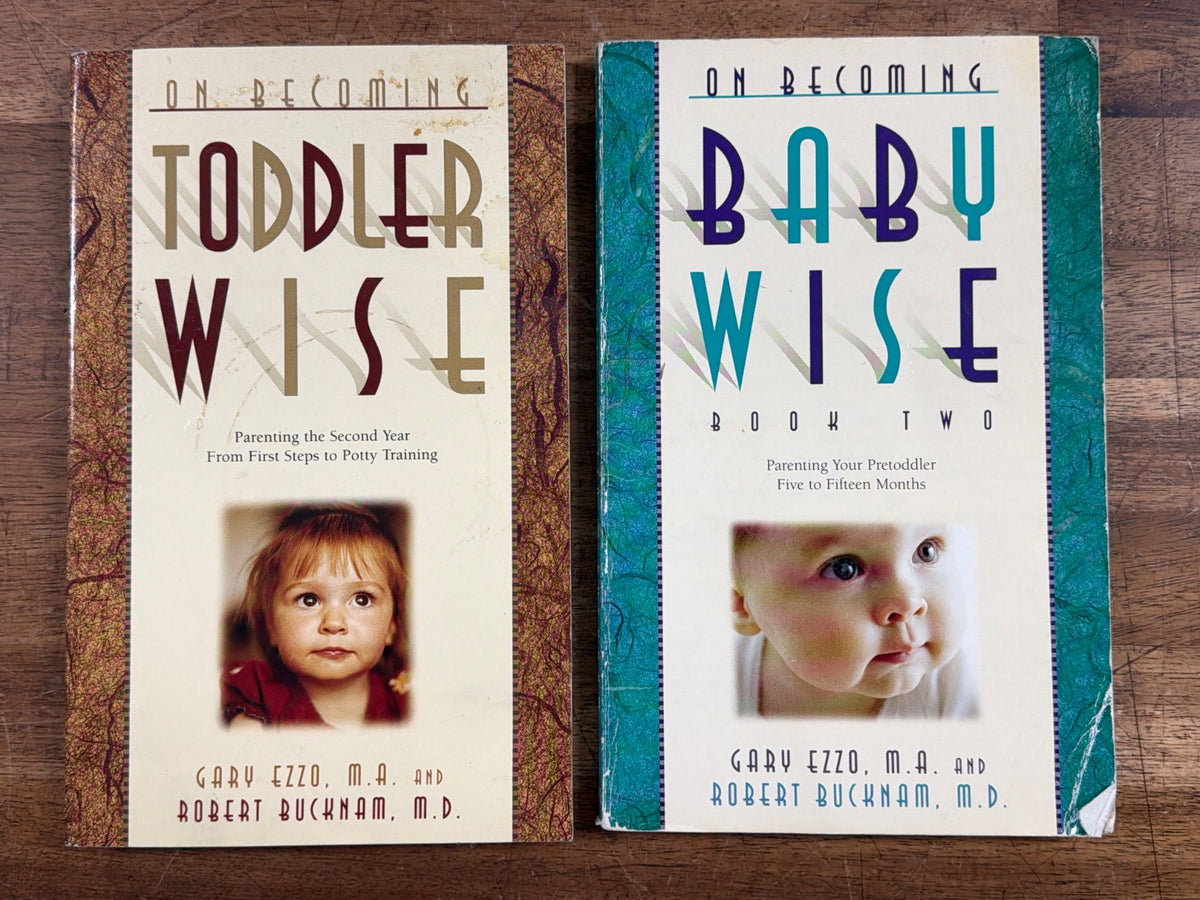 On Becoming Toddler Wise & Baby Wise II Parenting Set