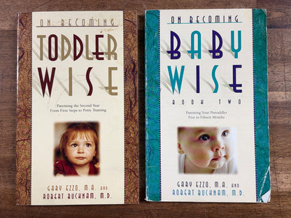 On Becoming Toddler Wise & Baby Wise II Parenting Set