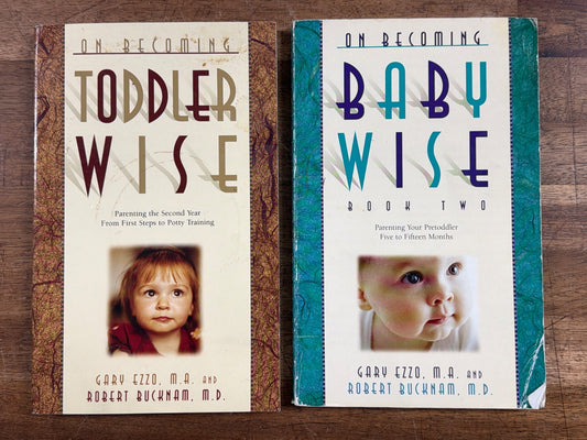 On Becoming Toddler Wise & Baby Wise II Parenting Set