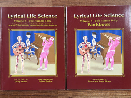 Lyrical Life Science Vol 3 Human Body Text & Workbook Set