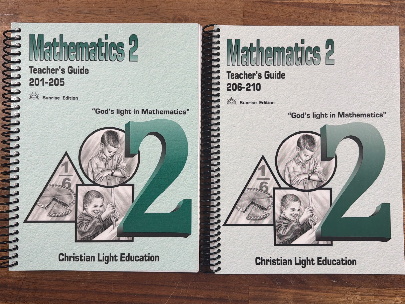 CLE Mathematics 2 Teacher's Guide Set 201-210 Sunrise Ed