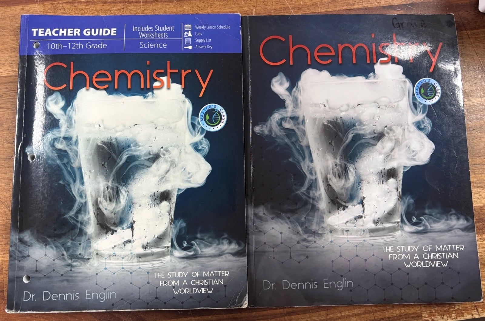 Master Books Chemistry Teacher Guide & Student Text Set