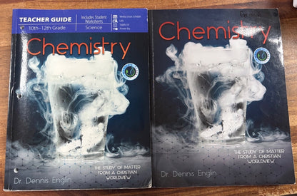 Master Books Chemistry Teacher Guide & Student Text Set