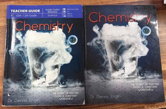 Master Books Chemistry Teacher Guide & Student Text Set