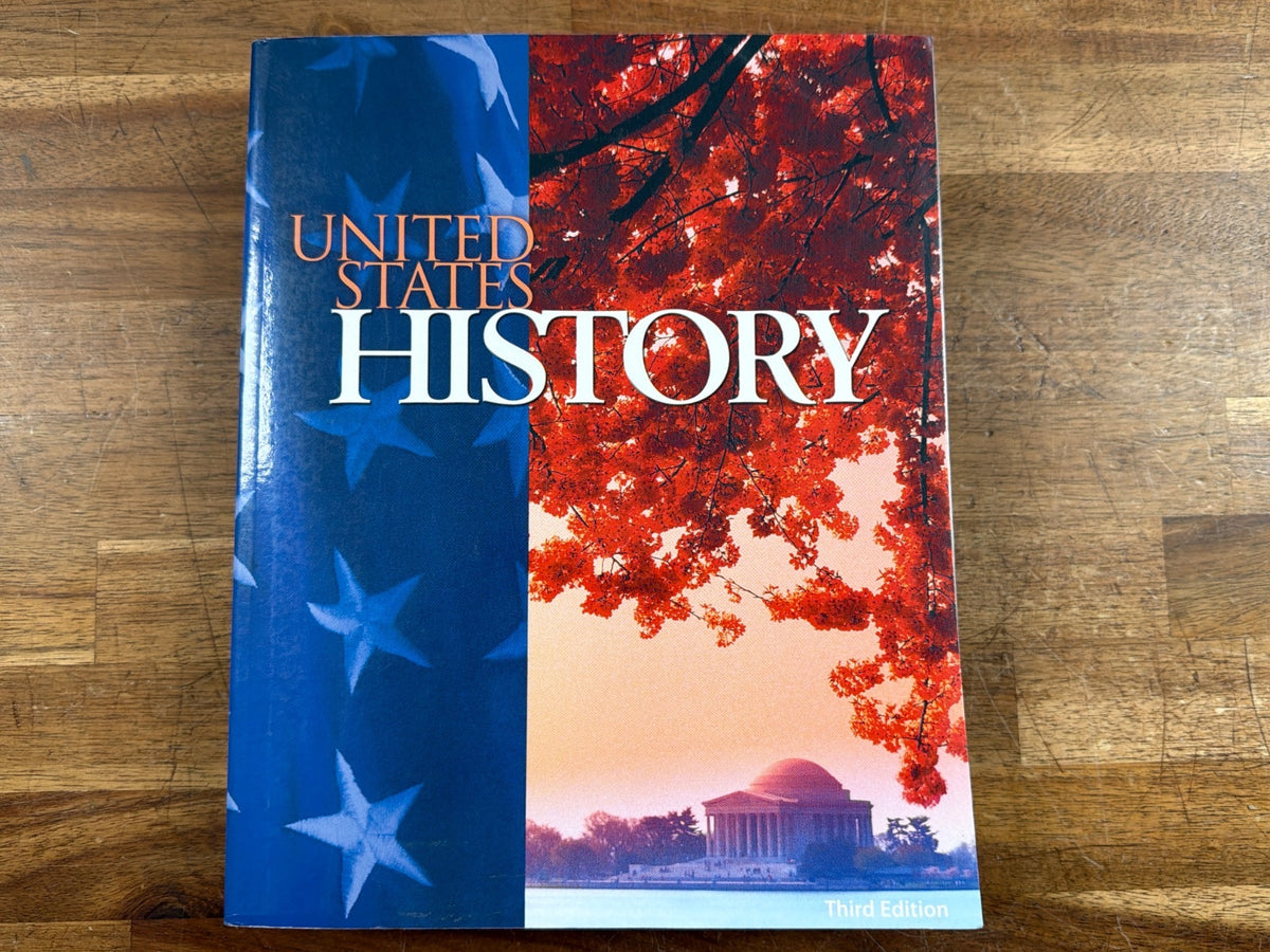 BJU Press United States History Student Text 3rd Edition