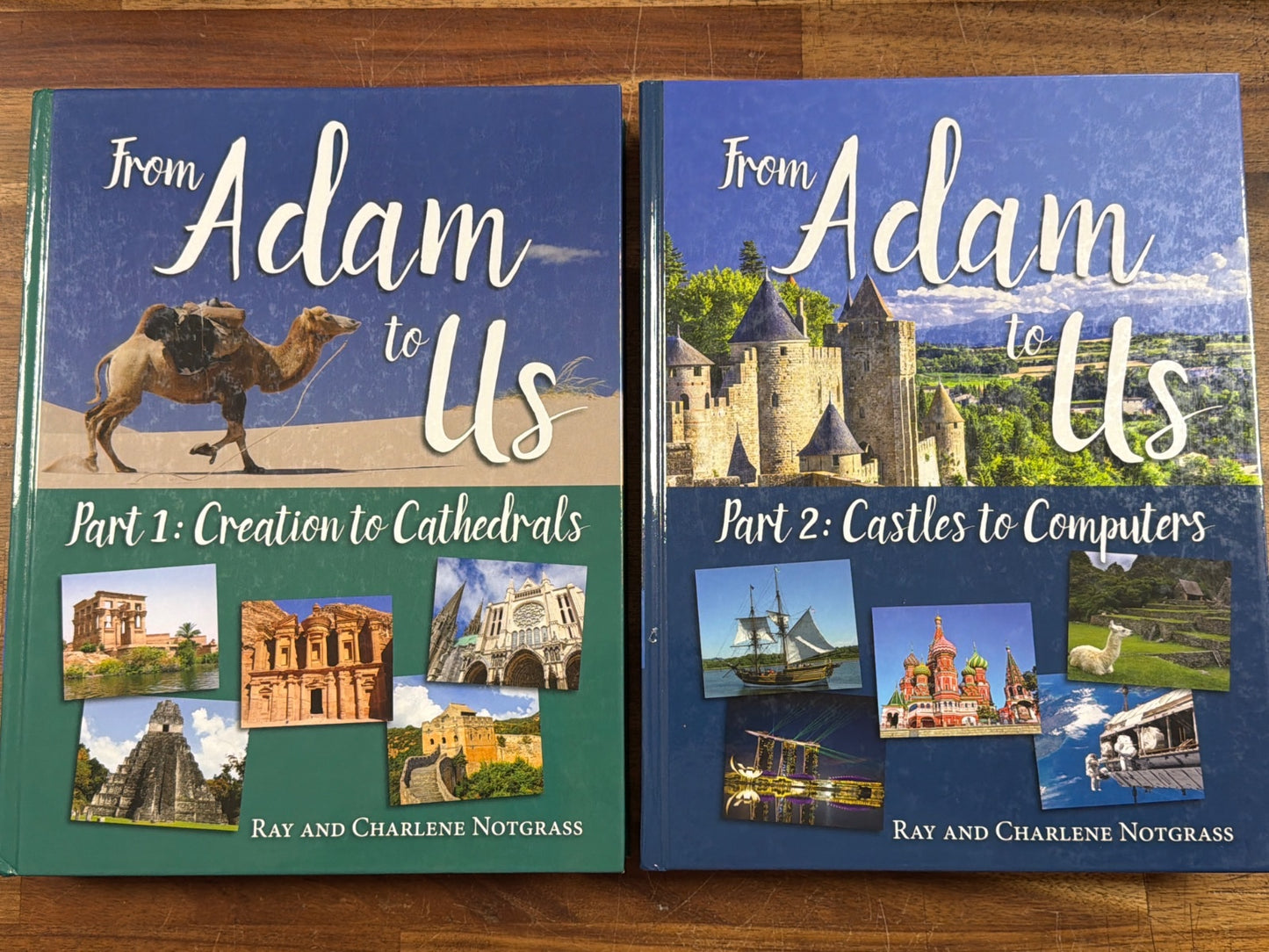Notgrass From Adam to Us Parts 1&2 Set Grades 5-8