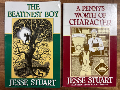 Jesse Stuart Paperback Set: Beatinest Boy & Penny's Worth
