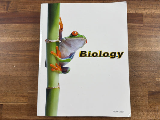 BJU Press Biology Fourth Edition Student Textbook