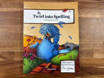 Twirl Into Spelling Level 4 Learning Activity Book Color Ed