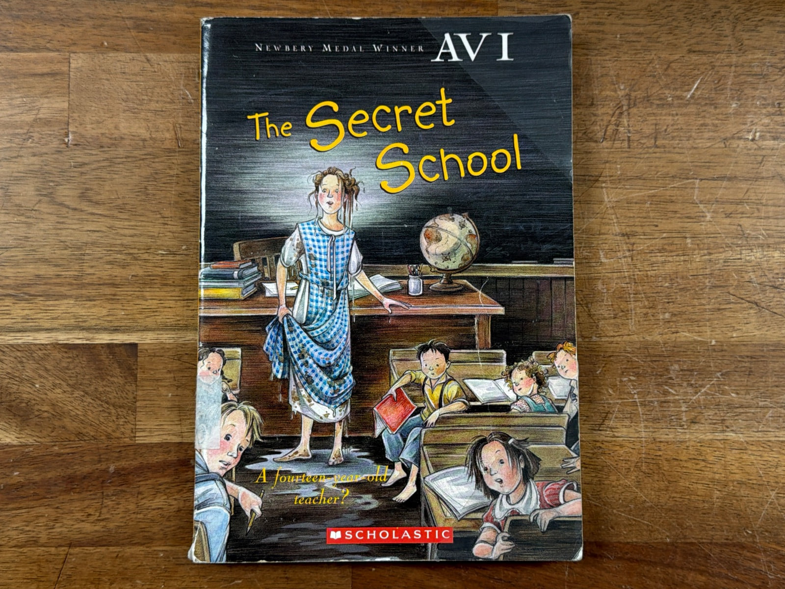 The Secret School by Avi - Scholastic Newbery Paperback