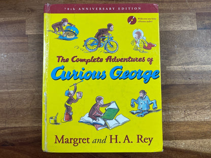 The Complete Adventures of Curious George 70th Anniversary Ed — front cover