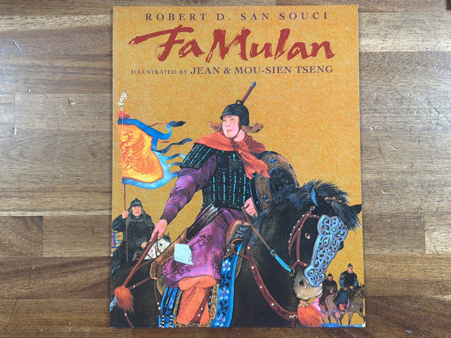 Fa Mulan by Robert D. San Souci Illustrated Paperback