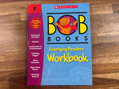 Scholastic BOB Books Emerging Readers Workbook Grade K — front cover