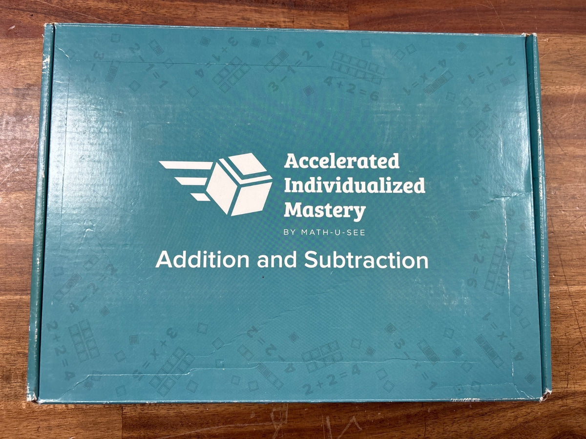 Math-U-See AIM Addition and Subtraction Mastery Kit — front cover