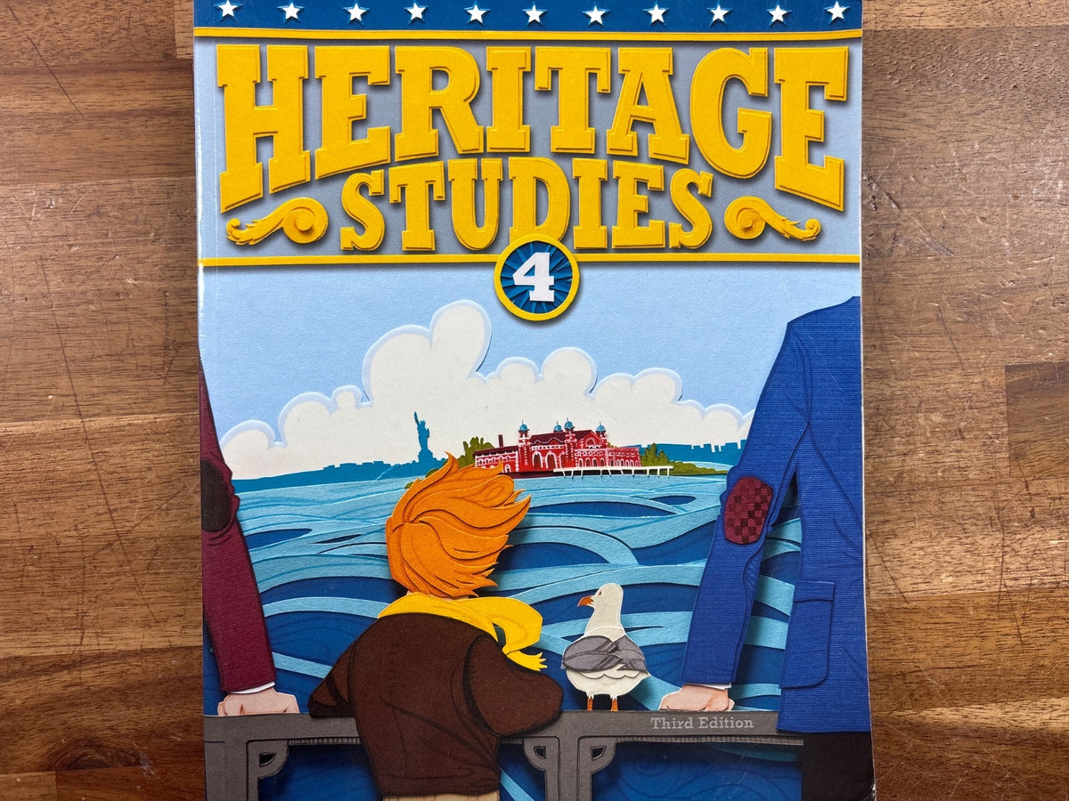 BJU Press Heritage Studies 4 Student Text Third Edition