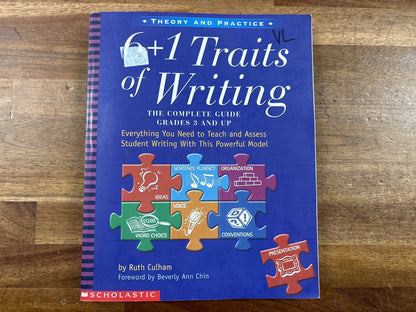 6+1 Traits of Writing Complete Guide Grades 3+ Culham — front cover