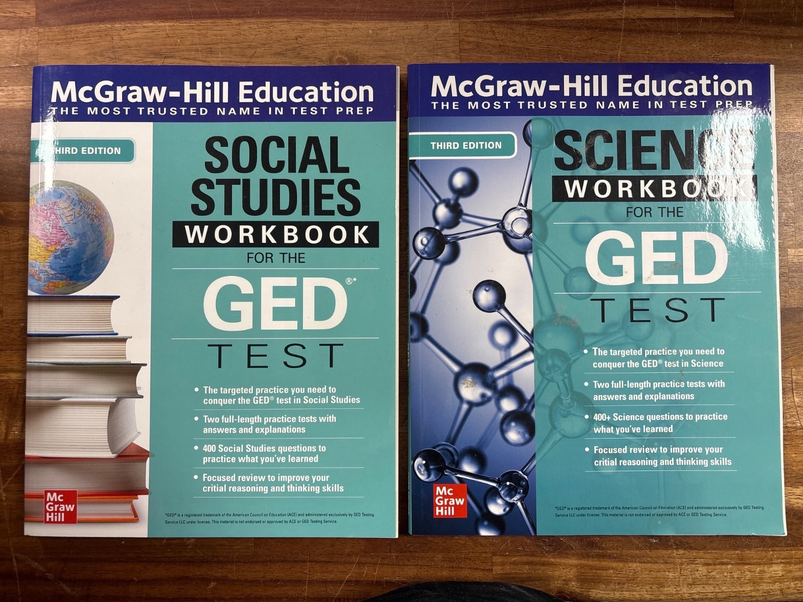 McGraw-Hill GED Test Workbooks: Social Studies & Science 3rd Ed