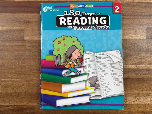Shell Education 180 Days of Reading Grade 2