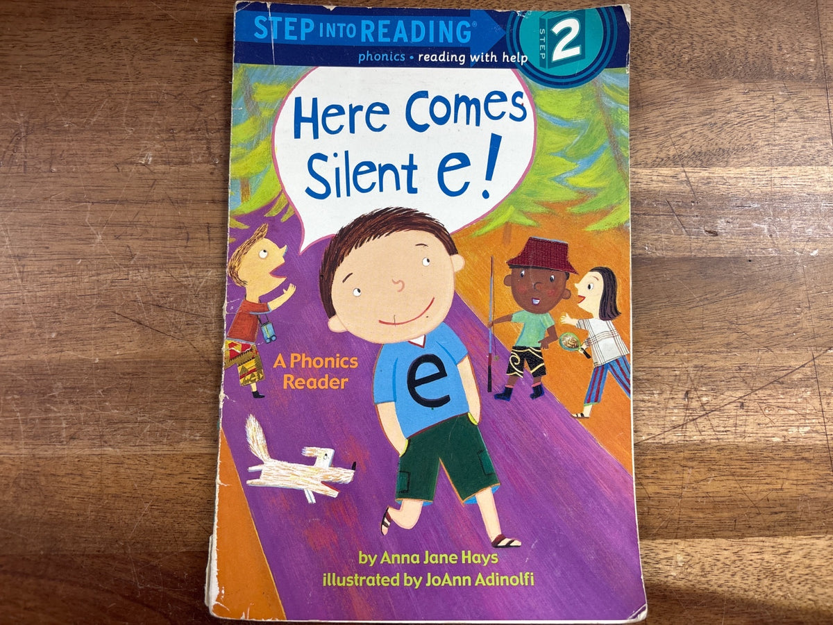 Here Comes Silent E! Step Into Reading Step 2 Phonics — front cover