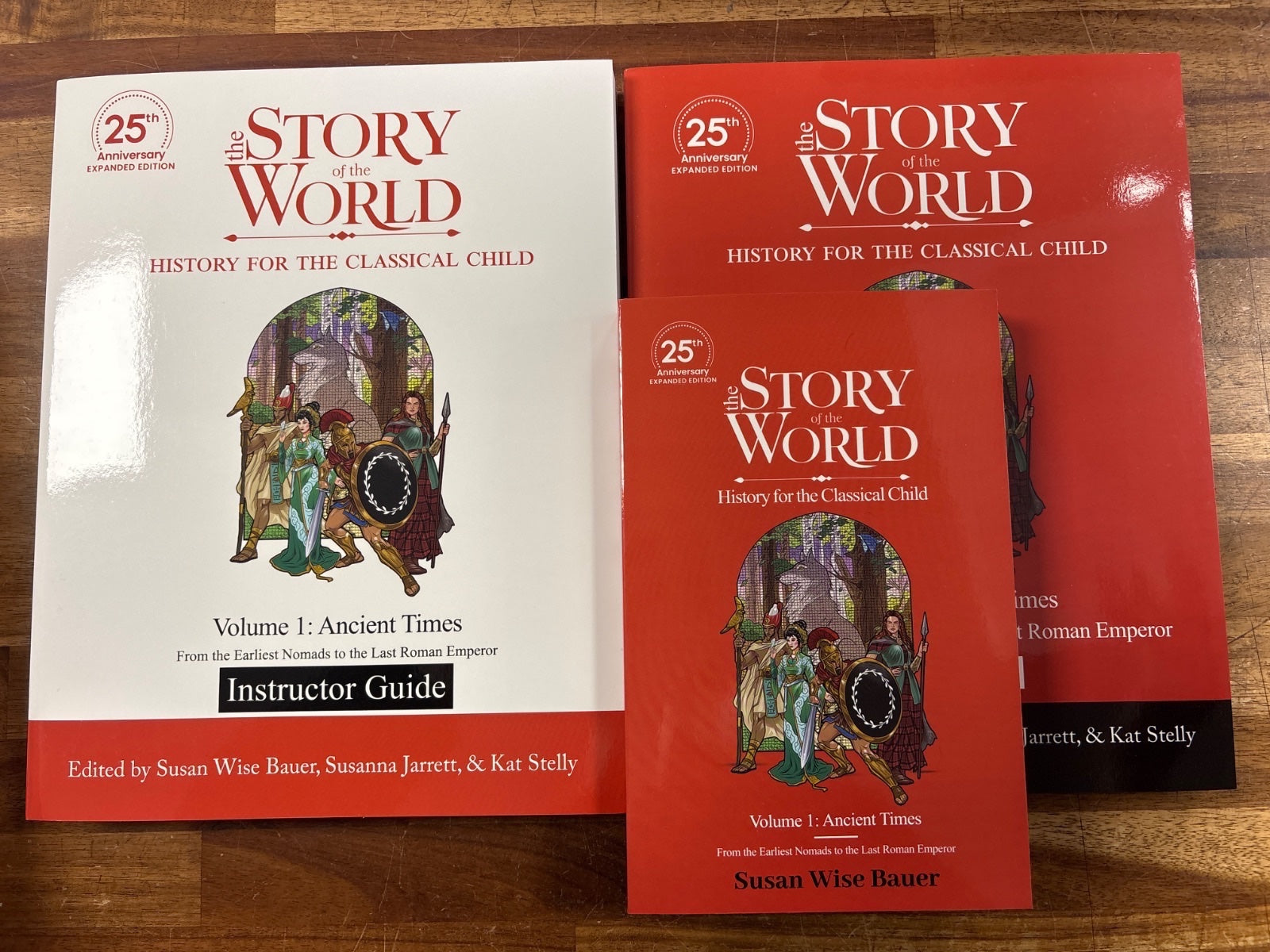 Story of the World Vol 1 Ancient Times 25th Anniv Set — front cover