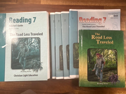 CLE Reading 7 Curriculum Set - the Road Less Traveled — front cover
