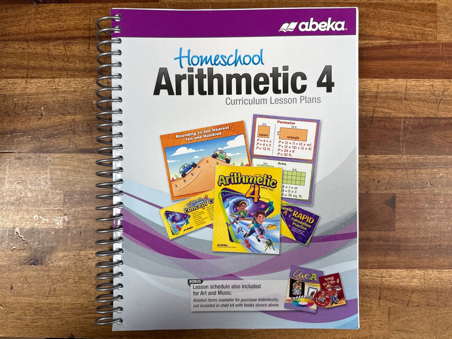 Abeka Homeschool Arithmetic 4 Curriculum Lesson Plans
