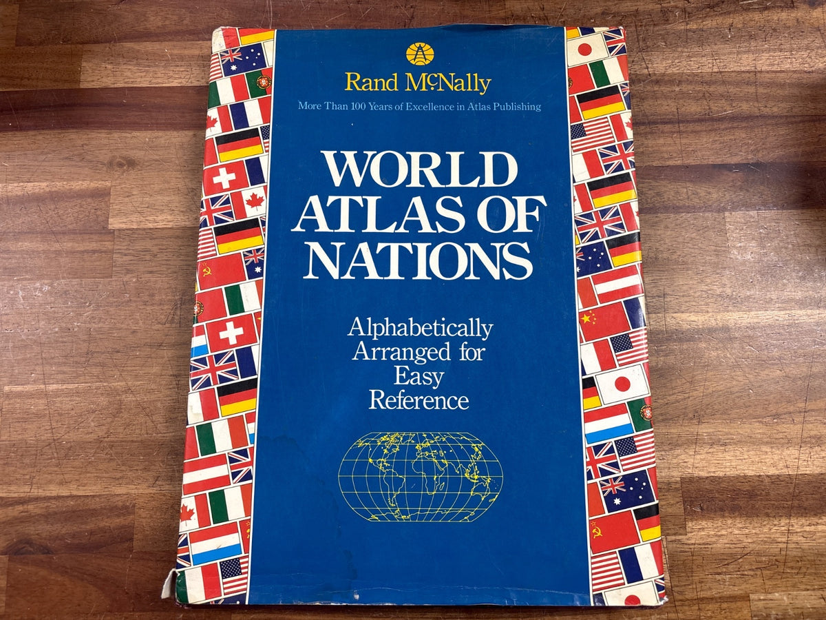 Rand McNally World Atlas of Nations Alphabetically Arranged — front cover