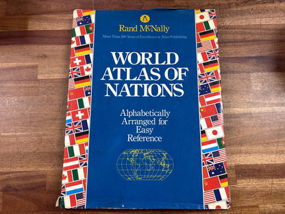 Rand McNally World Atlas of Nations Alphabetically Arranged — front cover