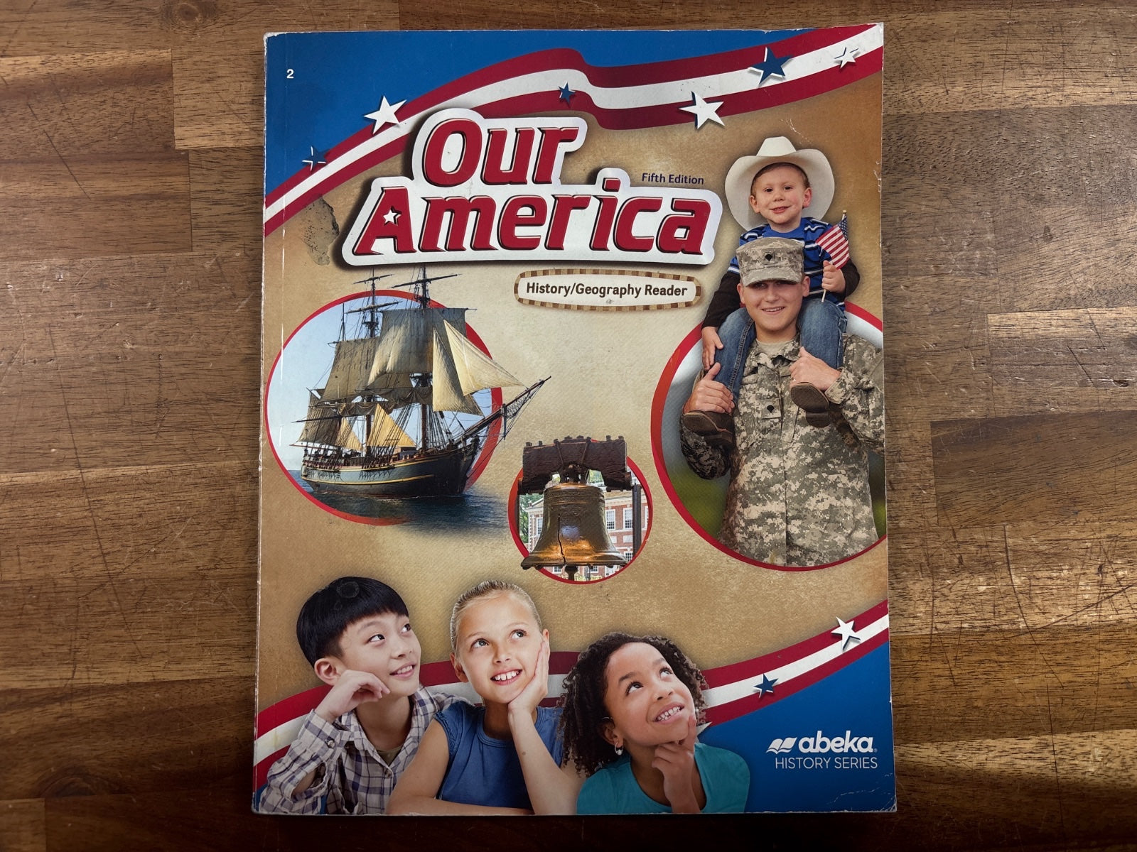 Abeka Our America History/Geography Reader Fifth Edition — front cover