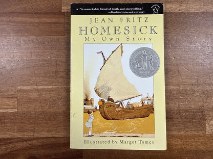 Homesick: My Own Story by Jean Fritz - Newbery Honor Book