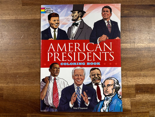 Dover American Presidents Coloring Book - Peter F. Copeland